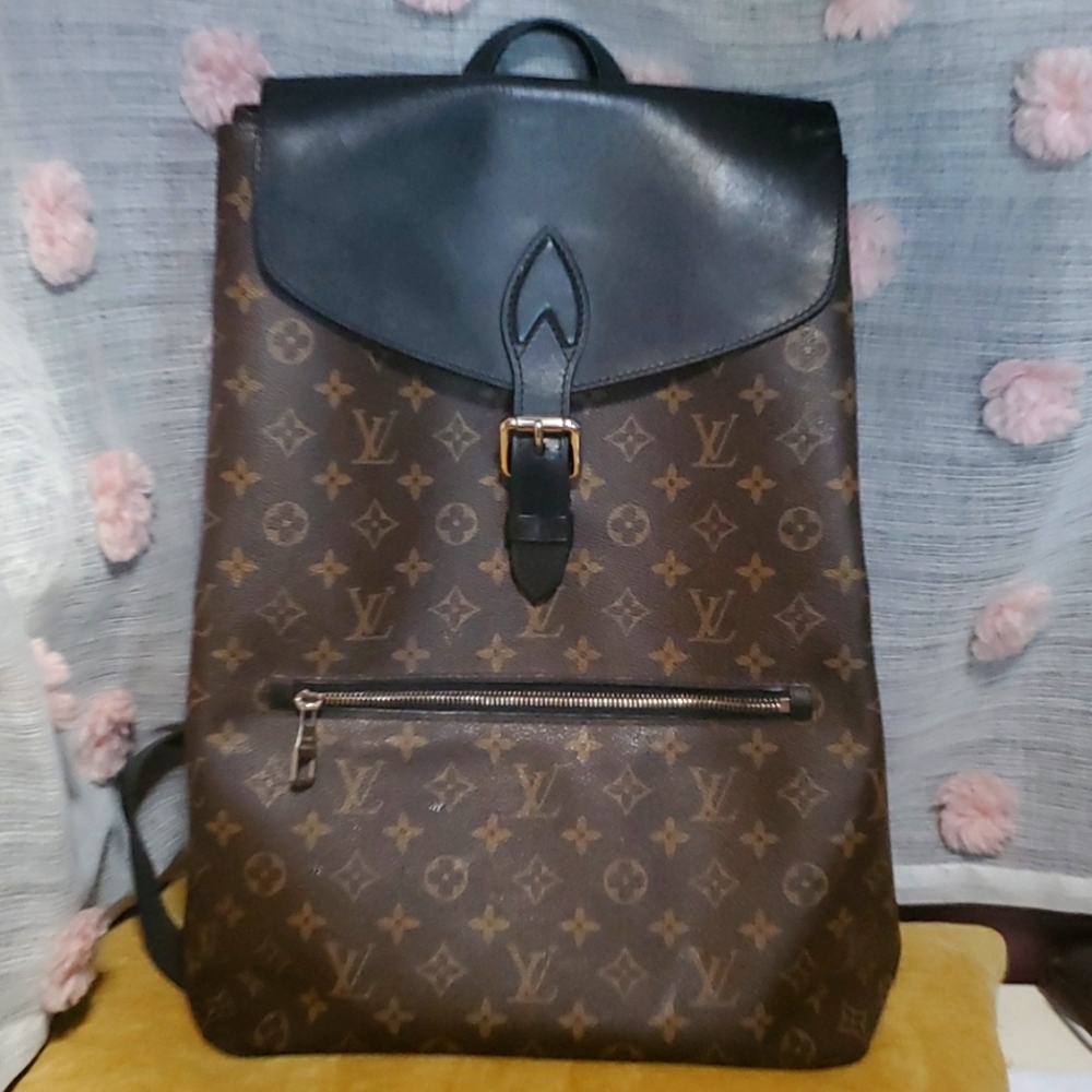 Louis Vuitton Josh Backpack Macassar #45689L13B